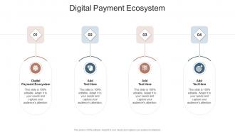 Digital Payment Ecosystem In Powerpoint And Google Slides Cpb