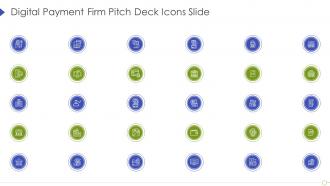 Digital payment firm pitch deck icons slide ppt layouts styles
