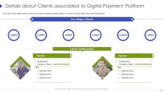 Digital payment firm pitch deck ppt template