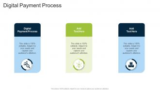 Digital Payment Process In Powerpoint And Google Slides Cpb
