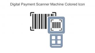 Digital Payment Scanner Machine Colored Icon In Powerpoint Pptx Png And Editable Eps Format