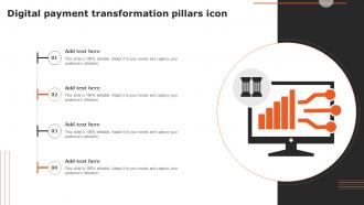 Digital Payment Transformation Pillars Icon