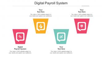 Digital Payroll System Ppt Powerpoint Presentation Professional Background Image Cpb
