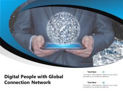 Digital people with global connection network