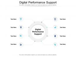Digital performance support ppt powerpoint portfolio example file cpb