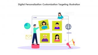 Digital Personalization Customization Targeting Illustration