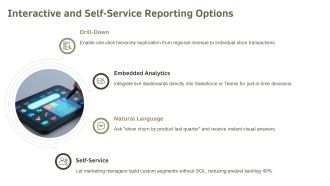 Digital Platform Reporting PPT Structure VA Idea Captivating