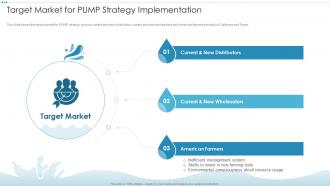 Digital Platforms And Solutions Target Market For PUMP Strategy Implementation