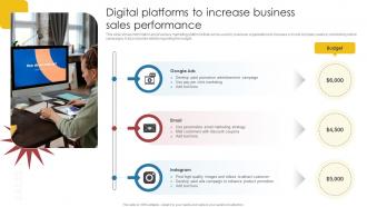 Digital Platforms To Increase Business Sales Performance