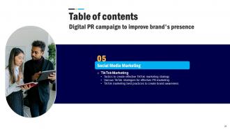 Digital PR Campaign To Improve Brands Presence Powerpoint Presentation Slides MKT CD V Attractive Images