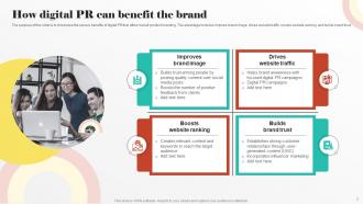 Digital PR Strategies To Improve Brands Online Presence Powerpoint Presentation Slides MKT CD Customizable Editable