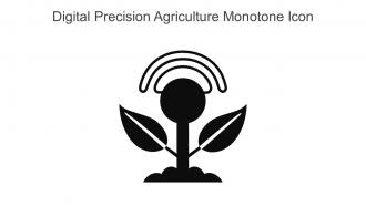 Digital Precision Agriculture Monotone Icon In Powerpoint Pptx Png And Editable Eps Format
