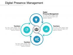 Digital presence management ppt powerpoint presentation gallery slides cpb
