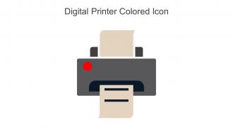 Digital Printer Colored Icon In Powerpoint Pptx Png And Editable Eps Format