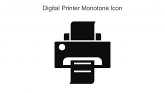 Digital Printer Monotone Icon In Powerpoint Pptx Png And Editable Eps Format