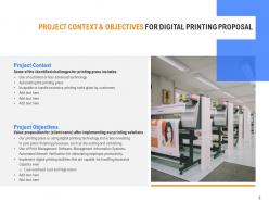 Digital Printing Proposal Powerpoint Presentation Slides
