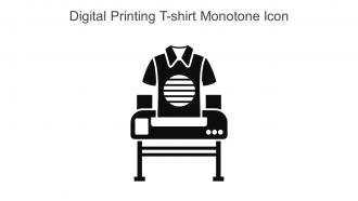 Digital Printing T Shirt Monotone Icon In Powerpoint Pptx Png And Editable Eps Format