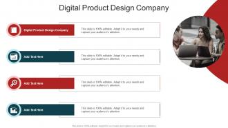 Digital Product Design Company In Powerpoint And Google Slides Cpb
