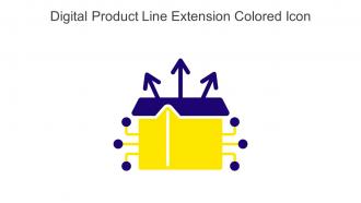 Digital Product Line Extension Colored Icon In Powerpoint Pptx Png And Editable Eps Format