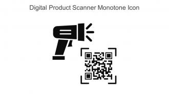 Digital Product Scanner Monotone Icon In Powerpoint Pptx Png And Editable Eps Format