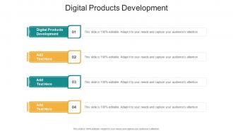 Digital Products Development In Powerpoint And Google Slides Cpb