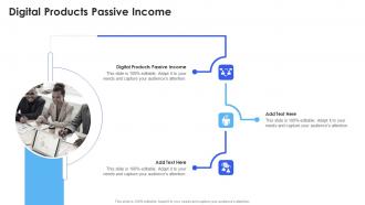 Digital Products Passive Income In Powerpoint And Google Slides Cpb