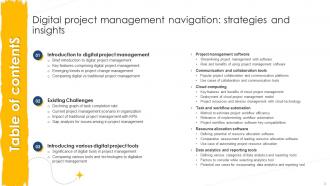 Digital Project Management Navigation Strategies And Insights PM CD V Appealing