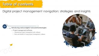 Digital Project Management Navigation Strategies And Insights PM CD V Image Template