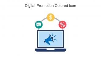 Digital Promotion Colored Icon In Powerpoint Pptx Png And Editable Eps Format