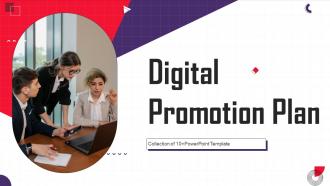 Digital Promotion Plan Powerpoint PPT Template Bundles