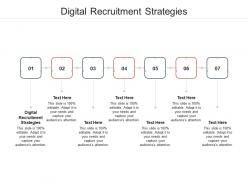 Digital recruitment strategies ppt powerpoint presentation icon slide download cpb