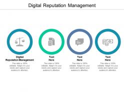 Digital reputation management ppt powerpoint presentation infographic template template cpb