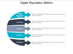 Digital reputation metrics ppt powerpoint presentation outline example topics cpb