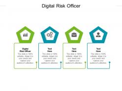 Digital risk officer ppt powerpoint presentation icon graphics cpb