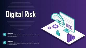 Digital Risk Ppt Powerpoint Presentation Icon Graphics