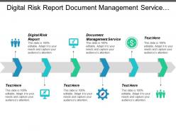 Digital risk report document management service financial operational analytics cpb