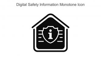Digital Safety Information Monotone Icon In Powerpoint Pptx Png And Editable Eps Format