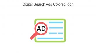 Digital Search Ads Colored Icon In Powerpoint Pptx Png And Editable Eps Format