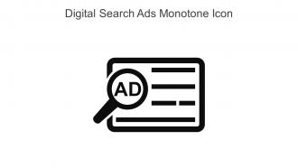 Digital Search Ads Monotone Icon In Powerpoint Pptx Png And Editable Eps Format