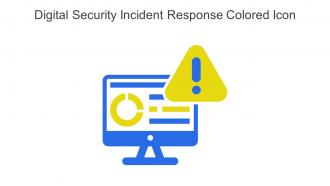 Digital Security Incident Response Colored Icon In Powerpoint Pptx Png And Editable Eps Format