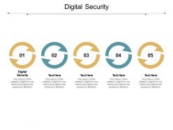 Digital security ppt powerpoint presentation icon demonstration cpb