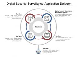 Digital security surveillance application delivery ppt powerpoint presentation file formats cpb