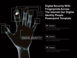 Digital security with fingerprints across the internet our digital identity people template
