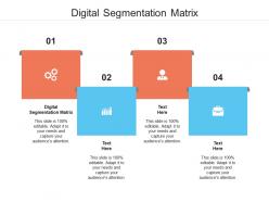 Digital segmentation matrix ppt powerpoint presentation pictures templates cpb