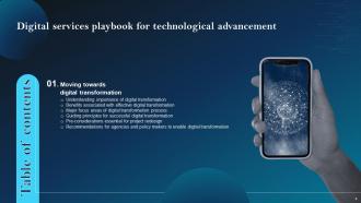 Digital Services Playbook For Technological Advancement Powerpoint Presentation Slides Informative Designed