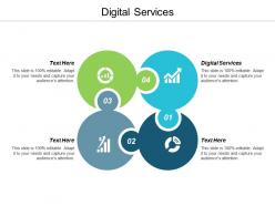 Digital services ppt powerpoint presentation ideas background image cpb