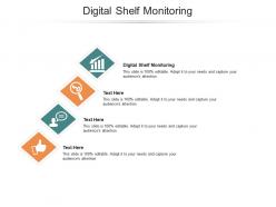 Digital shelf monitoring ppt powerpoint presentation show slides cpb