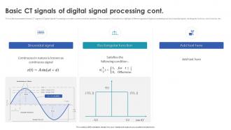 Digital Signal Processing In Modern Basic Ct Signals Of Digital Signal Processing Visual Appealing