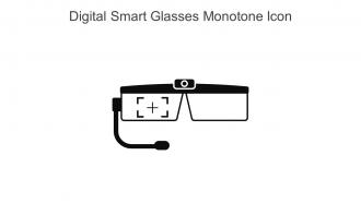 Digital Smart Glasses Monotone Icon In Powerpoint Pptx Png And Editable Eps Format