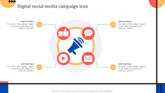 Digital Social Media Campaign Icon